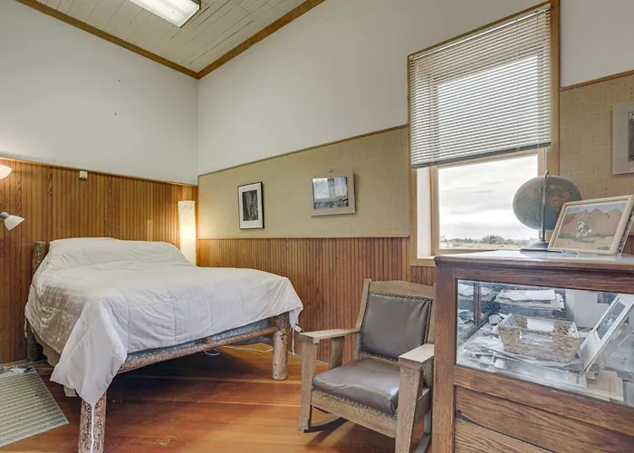 Converted Historic Schoolhouse: Wyoming Retreat